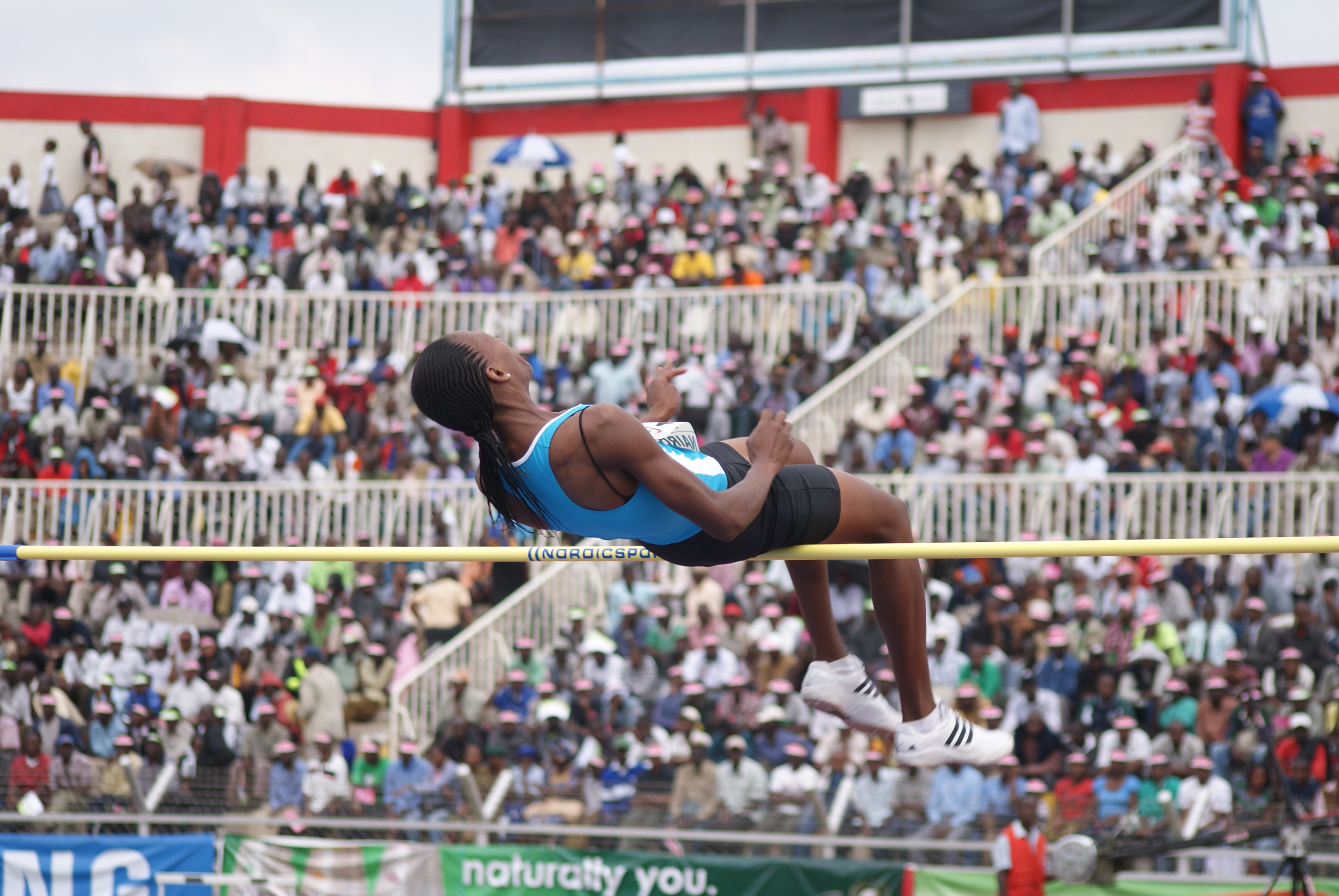 A high jumper